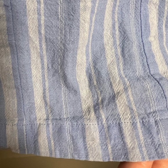 Anthropologie Cape May Bow Back Linen Mini Dress - Picture 6 of 7